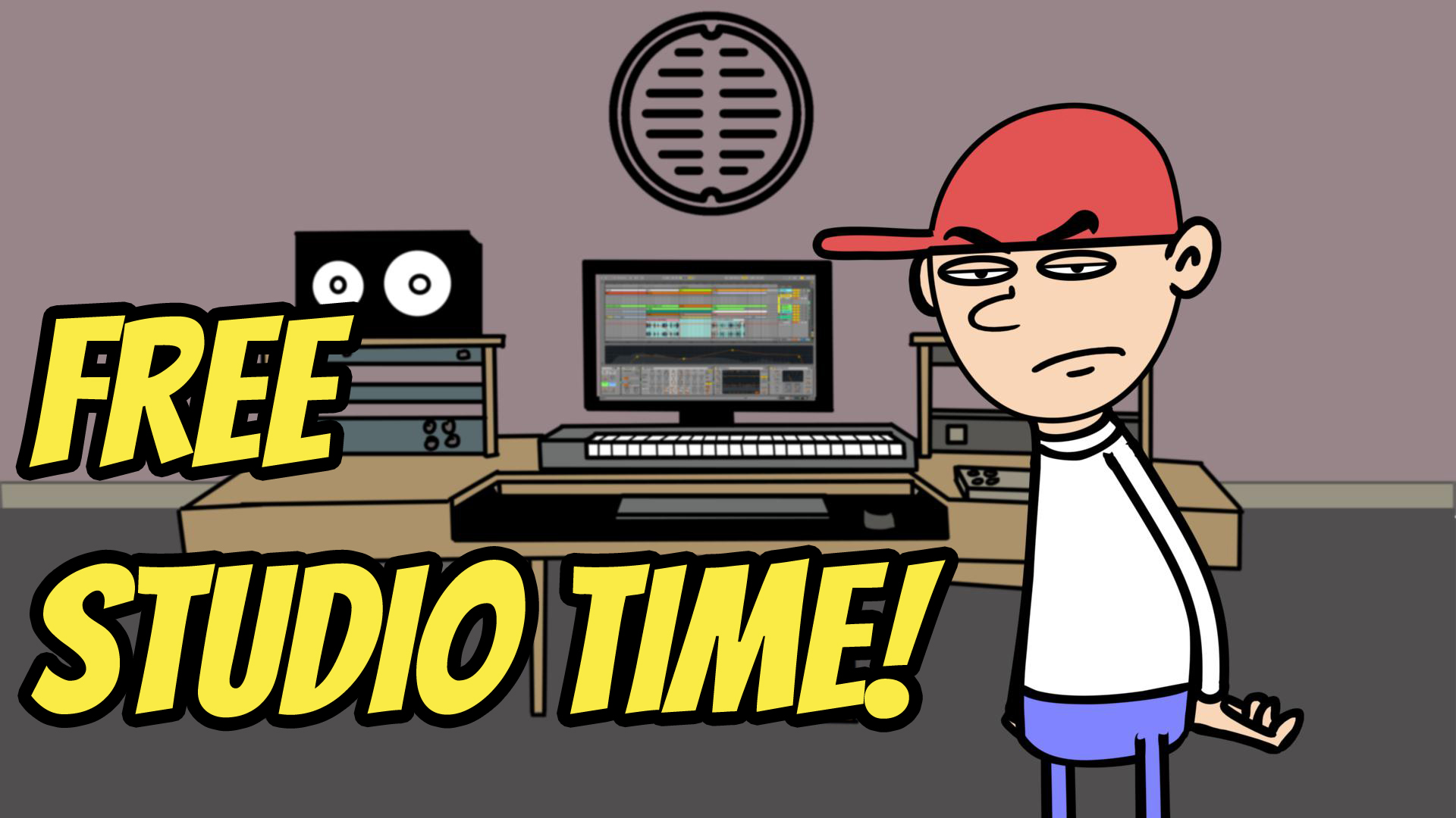 Free Studio Time! - Rap Ratz (Hip Hop Comic)